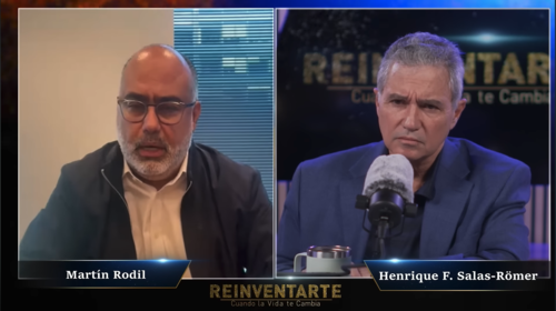Entrevista con el analista especializado en temas de seguridad Martin Rodil por Henrique Salas-Römer. (Foto: Captura de pantalla)