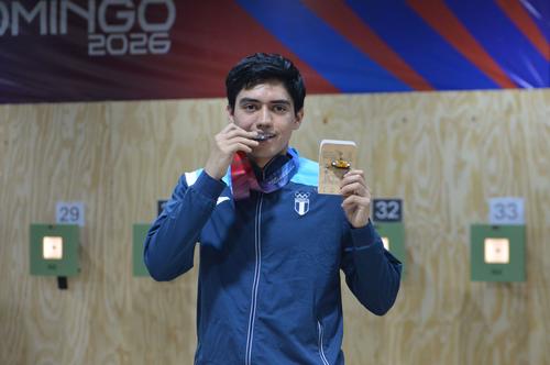 Allan Márquez probó la plata en tiro individual. (Foto: Bernie Morales)