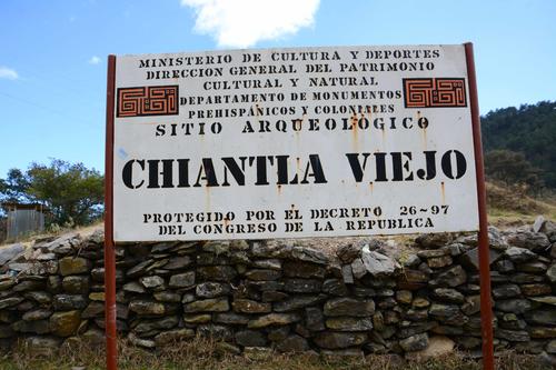 Chiantla Viejo está situado a 278 kilómetros de la capital. (Foto: Maynor Mérida)