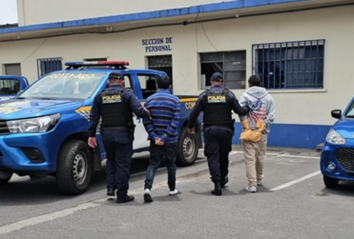 Los delincuentes deberán responder a la justicia. (Foto: PNC)