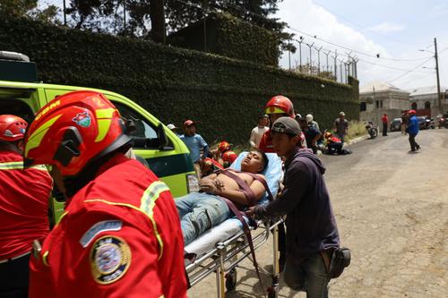 Las víctimas fueron trasladadas a distintos centros asistenciales. (Foto: CBM)