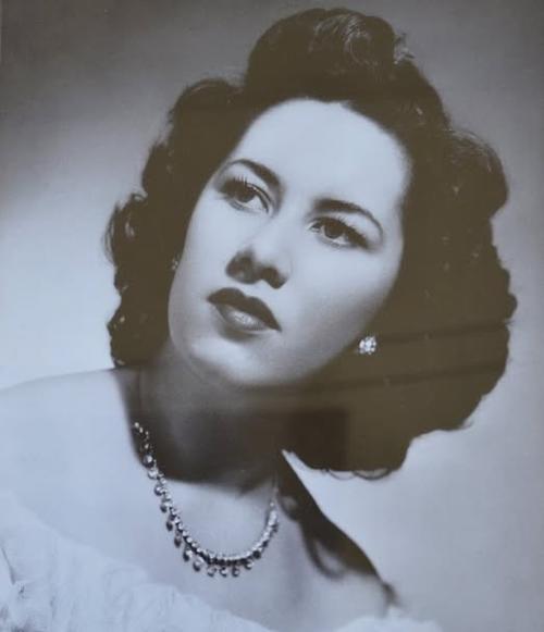 Gloria Garay fue Reina de las Fiestas Julias 1942 cuando aún la festividad se celebraba en el Hipódromo, zona 8. (Foto: José Gómez)