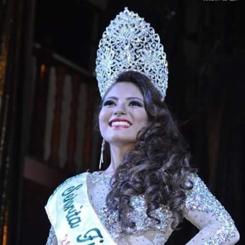 Alejandra Stefanía Castillo, reina Fiestas Julias y Señorita Huehuetenango, Segunda Princesa Nacional de Guatemala 2016. (Foto: José Gómez)