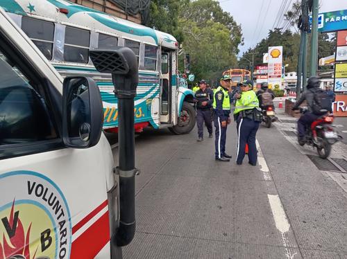 Dos personas resultaron heridas tras el ataque armado en la ruta Interamericana. (Foto: CVB)