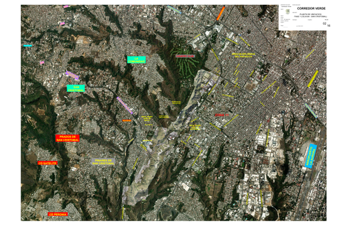 Plano general del proyecto consistente en 5.6 kilómetros habilitados con infraestructura subterránea, puentes de conectividad y monitoreo. (Foto: Cortesía/Soy502)