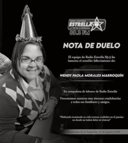 Wendy Morales, muerte, fotografa, Arzobispado, Guatemala, noticias, Soy502 4