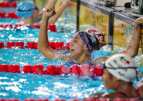 La joven se ha consolidad como promesa de la natación en Guatemala. (Foto: PanAm Aquatics)