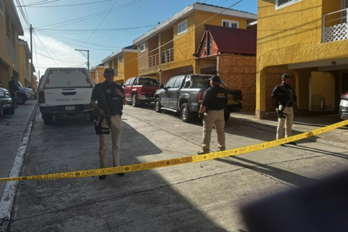 La mujer fue rescatada luego que permaneciera secuestrada en un domicilio de San José Pinula. (Foto: PNC)