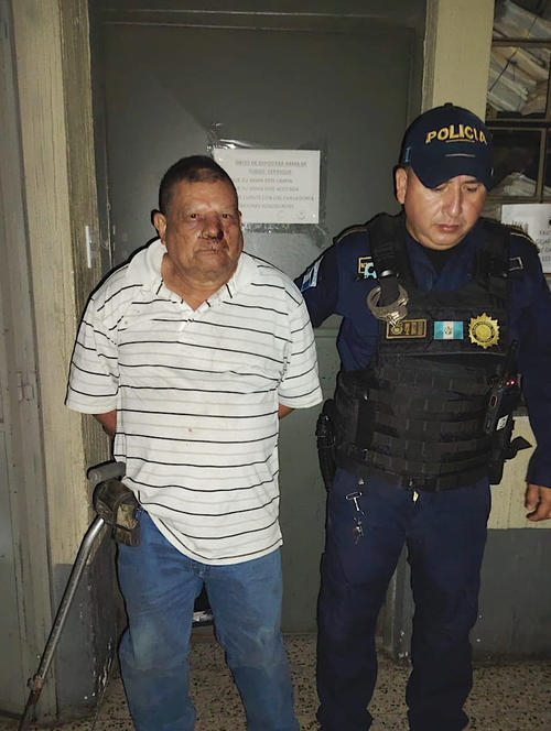 Manuel de Jesús Cáceres Avelelar fue detenido por ser el presunto responsable del crimen. (Foto: PNC)