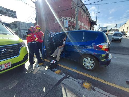 El hecho armado se suscitó en la calzada Raúl Aguilar Batres. (Foto: CBM)