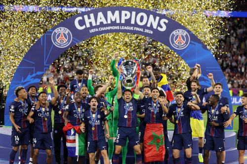 Los parisinos derrotaron al Arsenal en la final de la Champions para conseguir su bicampeonato. (Foto: AFP)