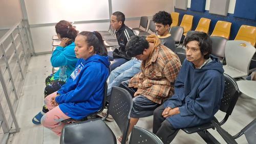 El Ministerio Público solicitó ligar a proceso a seis presuntos integrantes del Barrio 18 por el secuestro de una mujer en San José Pinula. (Foto: Wilder López/Soy502)