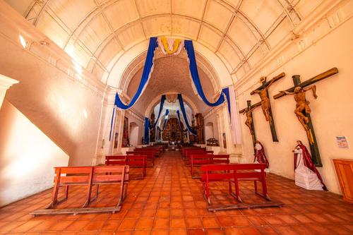 El templo es utilizado para los festejos religiosos. (Foto: INGUAT)