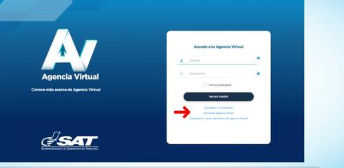 Elige la opción de ¿No tienes agencia virtual? (Foto: Héctor Gómez)