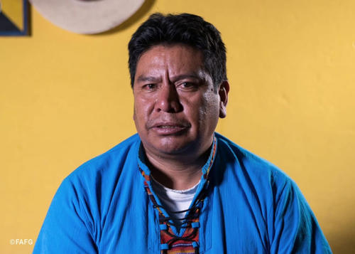 Benigno Simón Asijtuj dio a conocer el arte musical en su comunidad y fuera de ella. (Foto: cortesía)