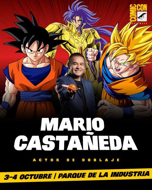 El actor de doblaje ha marcado a varias generaciones. (Foto: Comic-Con Guatemala)