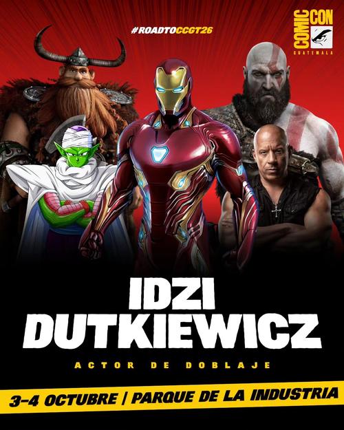 Idzi Dutkiewicz es otro de las figuras que podrás conocer. (Foto: Comic-Con)