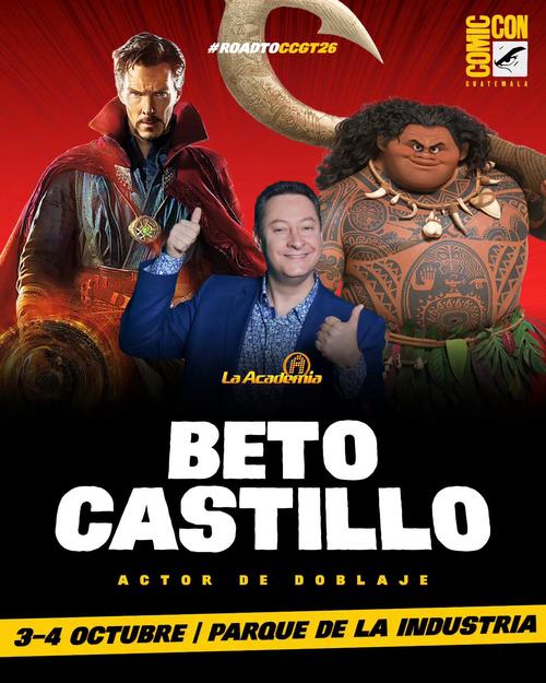 Beto Castillo sorprenderá con su talento en este evento. (Foto: Comic-Con)