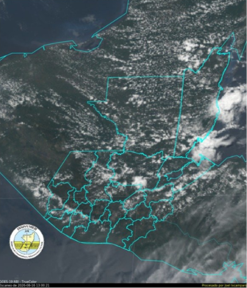 El clima podría cambiar a lo largo del día y presentar lluvias. (Foto: Insivumeh)
