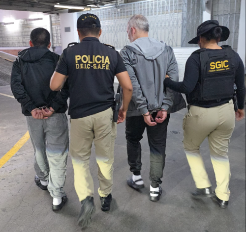 "El Capi" fue puesto a disposición de las autoridades correspondientes. (Foto: PNC)