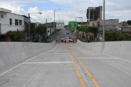 Paso a desnivel, calzada Roosevelt, calzada San Juan, CIV, Norma Zea, Bernardo Arévalo, infraestructura vial, movilidad vehicular, Soy502, Guatemala, Noticias, 05