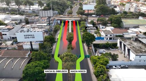 El bulevar Liberación cuenta actualmente con reducción de carriles. (Foto: Municipalidad de Guatemala)