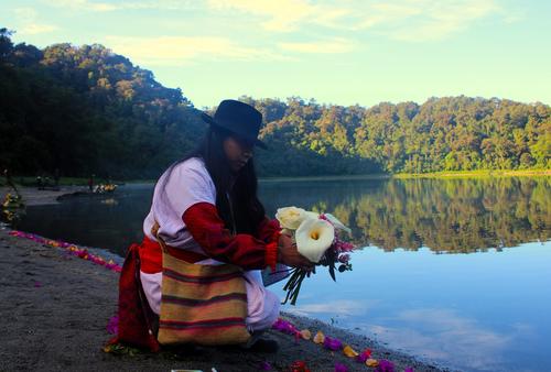 La laguna ofrece un paisaje de tranquilidad, rodeada de naturaleza y un ambiente ideal para el descanso. (Foto: Martín Vásquez)