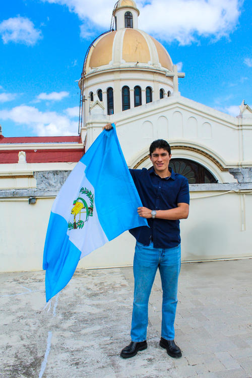 El pugilista continúa su preparación de cara a un nuevo reto internacional, donde buscará poner en alto el nombre de Guatemala. (Foto: Víctor Herrarte)