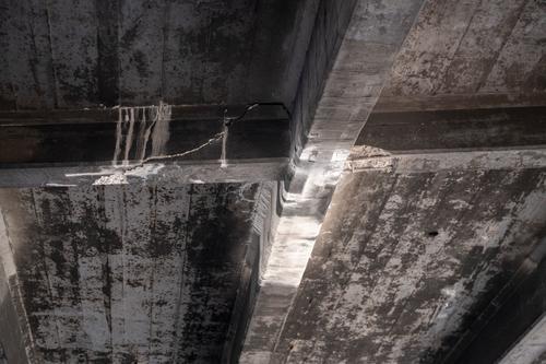 El puente Periférico deberá ser analizado por un experto en puentes. (Foto: Conred)