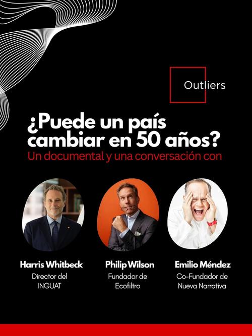 Harris Whitbeck, Philip Wilson, Emilio Méndez, Outliers, conversatorio, soy502, Guatemala, noticias 2