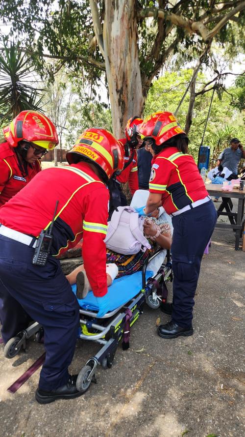 Un hombre y una mujer resultaron heridos. (Foto: CBM)