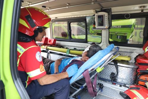Una persona resultó herida debido a quemaduras. (Foto: CMB)