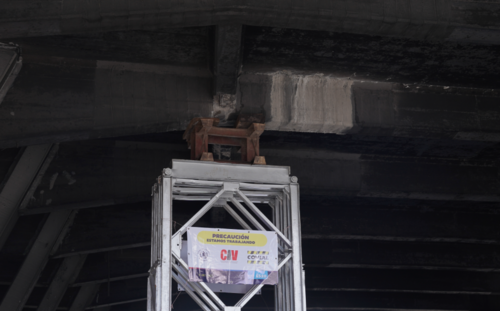El cierre se debe a estudios sobre este puente y los daños que presentó. (Foto: Juan Carlos Pérez)