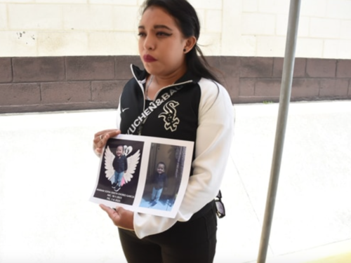 La madre de la niña de 2 años agradeció a la justicia por la sentencia del padre y la madrastra. (Foto: Erick Miguel Colop)