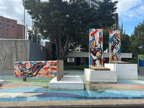 Las lozas de concreto fueron traídas desde Alemania. (Foto: Alejandra Sánchez/Colaboradora)