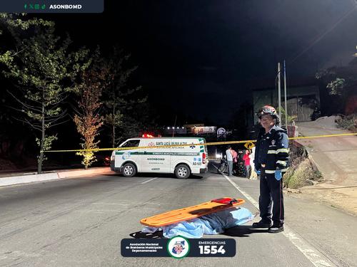 El cuerpo de bomberos confirmó el fallecimiento de los tres hombres. (Foto: Asonbomd)