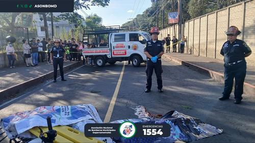 (Foto vía: Bomberos Municipales Departamentales)
