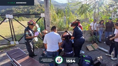 (Foto vía: Bomberos Municipales Departamentales)