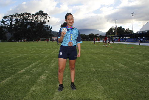 Los juegos juveniles de Chile fueron su primera participación internacional. (Foto: Gustavo Rodas/Colaborador)
