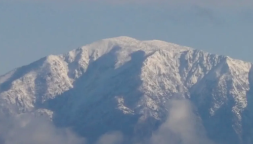 El monte Baldy es peligroso en la temporada de invierno. (Foto: Fox 11 Los Ángeles)