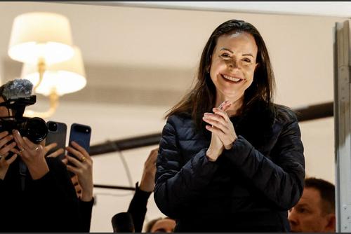 Machado habría recibido ayuda de Estado Unidos para poder llegar a Oslo a recibir su premio Nobel. (Foto: AFP)