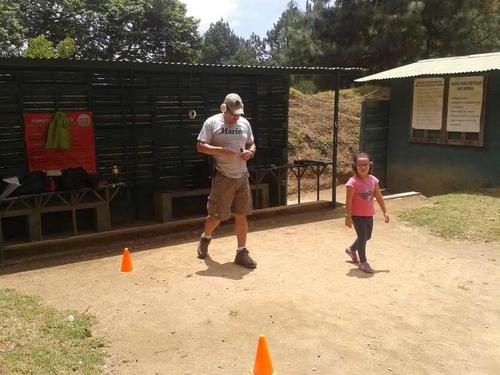 Tock a sus cinco años junto a su papá Renato Tock. (Foto: Eddy Recinos/Colaborador)