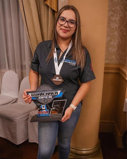 Jillian Tock participó en el Open de Guatemala logrando el 3er. lugar junior y 4o. Ladies. (Foto: Eddy Recinos/Colaborador)