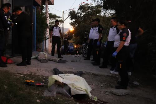El ataque armado se registró minutos antes de que anocheciera. (Foto: Bomberos Voluntarios)