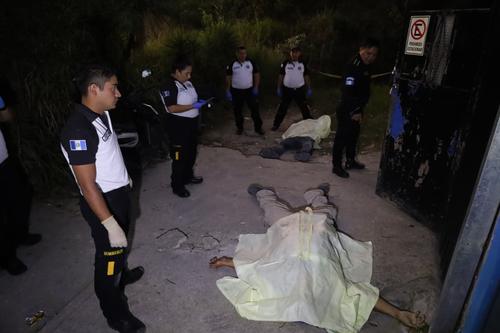 Las víctimas fueron atacadas frente a una vivienda. (Foto: Bomberos Voluntarios)