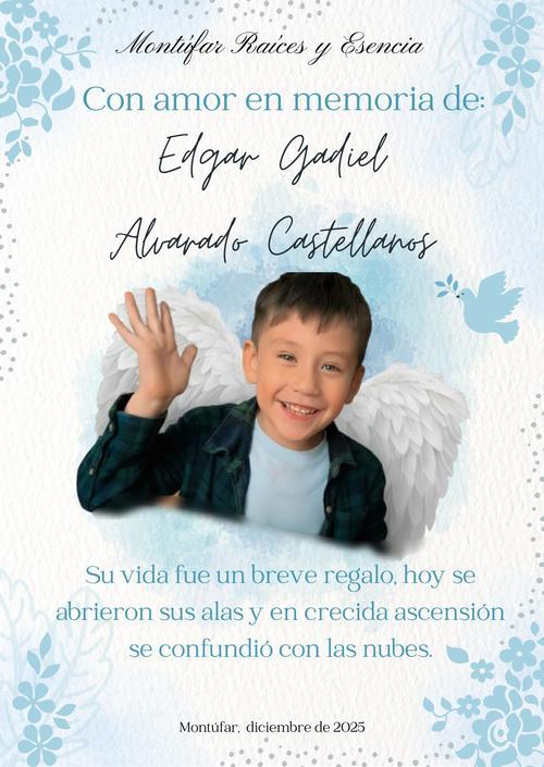 Grupos de búsqueda se organizaron desde el momento de la desaparición de Edgar Gadiel, pero fue localizado sin vida. (Imagen: Montúfar Raíces y Esencia)