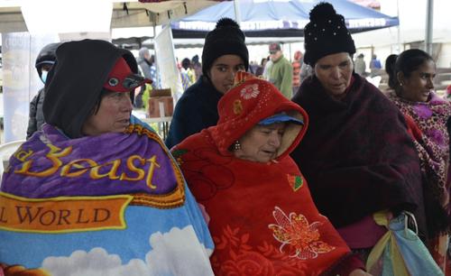 Piden a la población en general protegerse del frío que afecta al departamento. (Foto: Nuestro Diario)