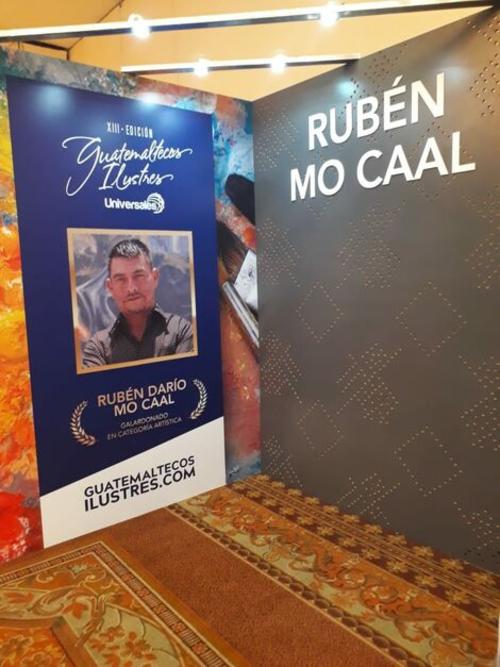 Fue reconocido como guatemalteco ilustre en 2018. (Foto: Punto de Arte RDMC)