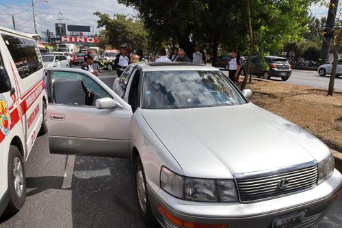 El incidente ha provocado tránsito lento. (Foto: Bomberos Voluntarios)