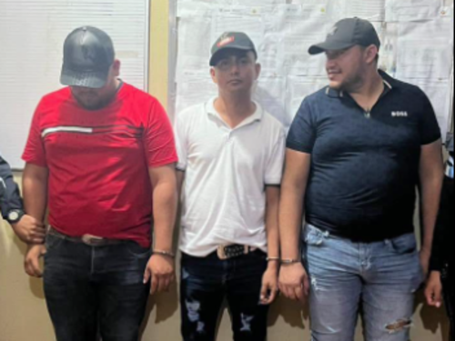 Luego de una operación inmediata de la PNC lograron dar con el paradero de los supuestos atacantes. (Foto: PNC)